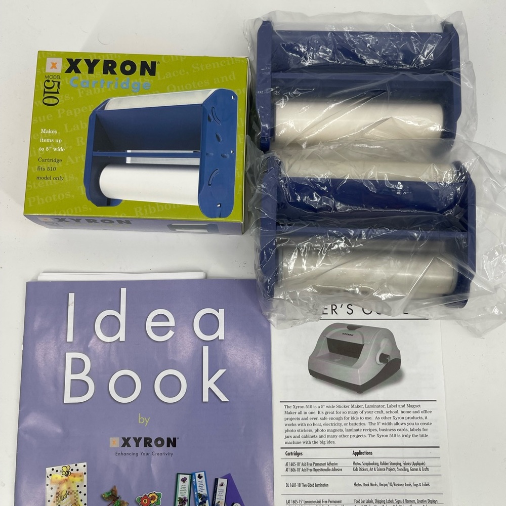 Xyron 150 Creative Sticker Refills and Idea Book No Machine